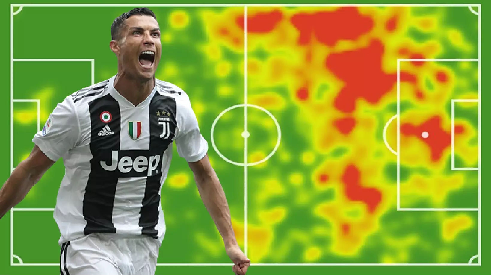 Cristiano Ronaldo's Heat Map Proves He's More Than Just A 'Poacher'