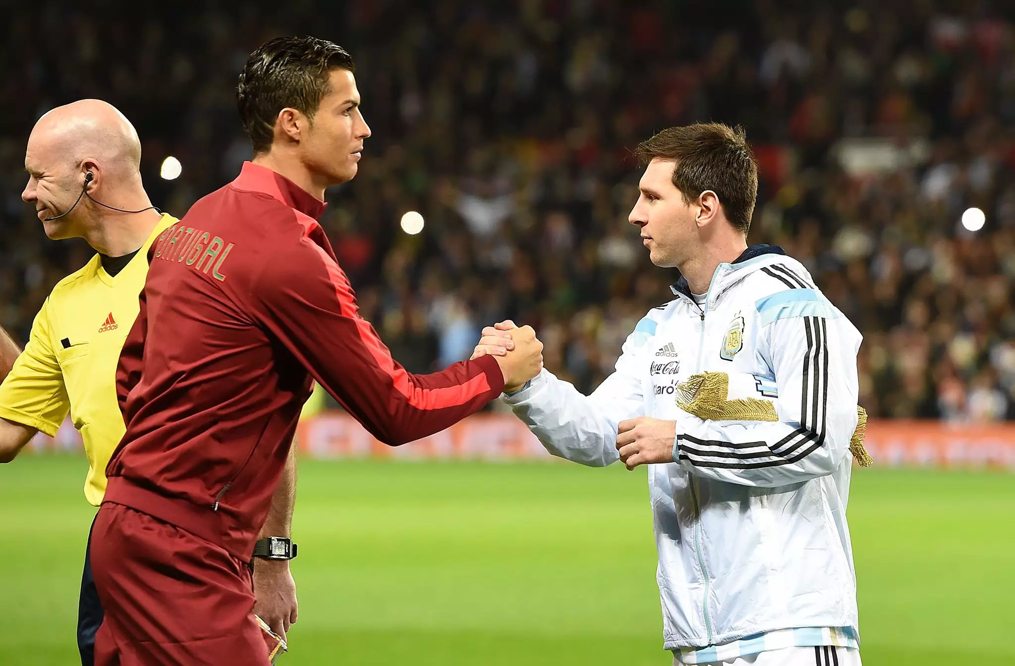 Ronaldo or Messi? Image: PA Images