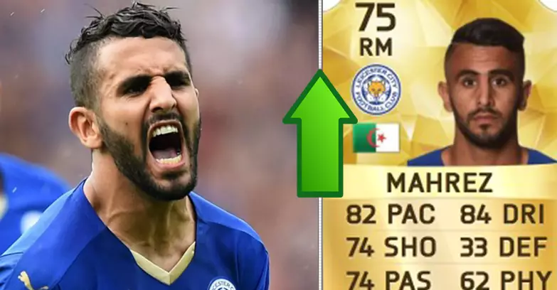 Riyad Mahrez Has Just Received An Upgraded FIFA 16 Ultimate Team Card And It's Outrageous
