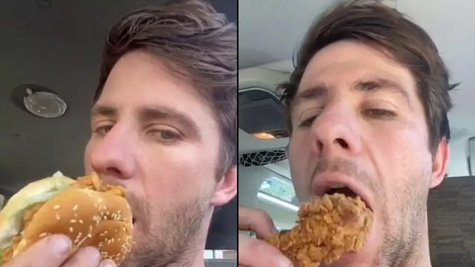 Aussie Tradie Completes Epic Mission To Eat A KFC Zinger Box Every Day For 100 Days