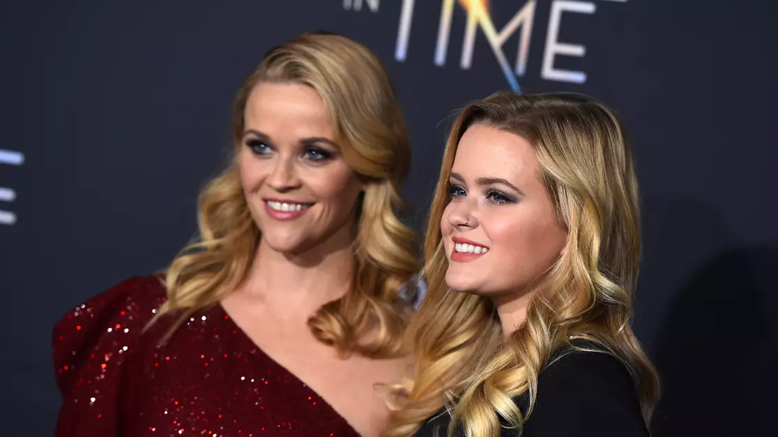 ​Reese Witherspoon Is Joined By Her Look-A-Like Daughter For 'A Wrinkle In Time' Premiere