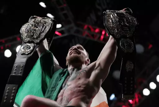 Conor McGregor Sang 'F*ck Donald Trump' After UFC 205 Win