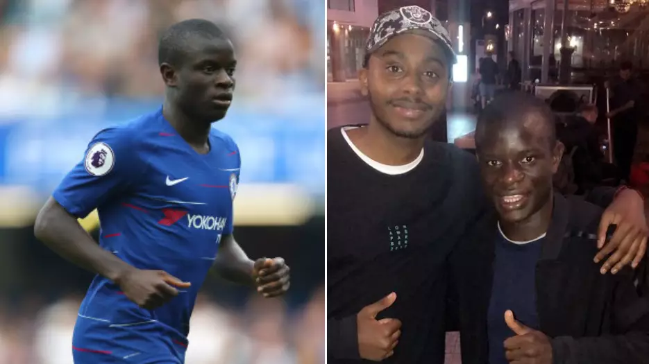 Arsenal Fan Bumps Into N'Golo Kante, He Says "Sorry" For Beating Them