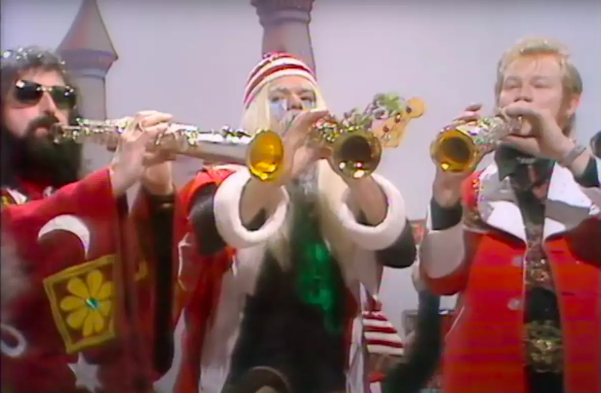 Wizzard's 'I Wish It Could Be Christmas Everyday' came in at the top (