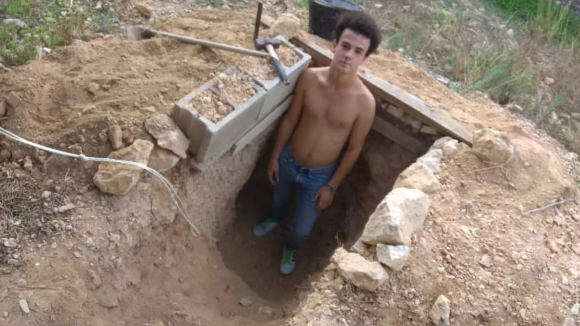​Teen Spends Six Years Digging Underground Cave In Garden After Fight With Parents