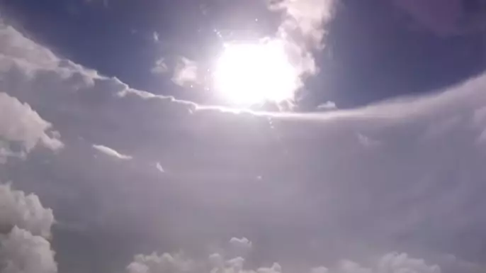 Footage Shows What It Looks Like Inside Hurricane Dorian