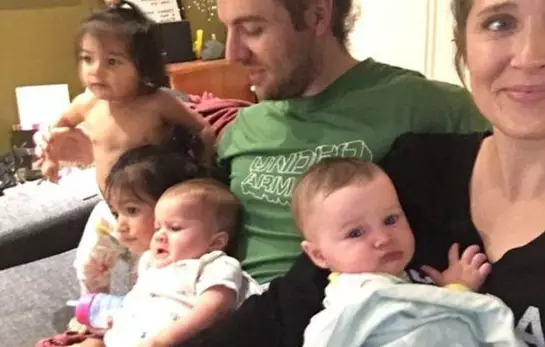 Couple Who Couldn't Have Kids Adopt Four In Less Than 24 Hours