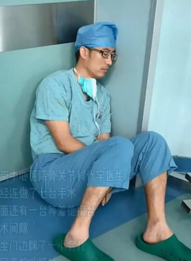 Dr Dai was understandably knackered.