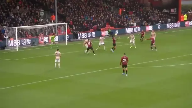 Aaron Wan-Bissaka Slammed On Social Media For His Part In Bournemouth's Goal