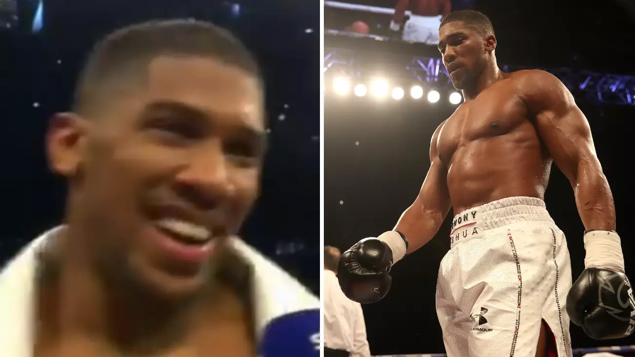 Anthony Joshua Calls Out Deontay Wilder: "Wilder, Let’s Go Baby! Let’s Go!”​