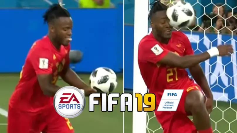 Fans Vote For Michy Batshuayi's Ball In The Face Celebration To Be On FIFA 19 