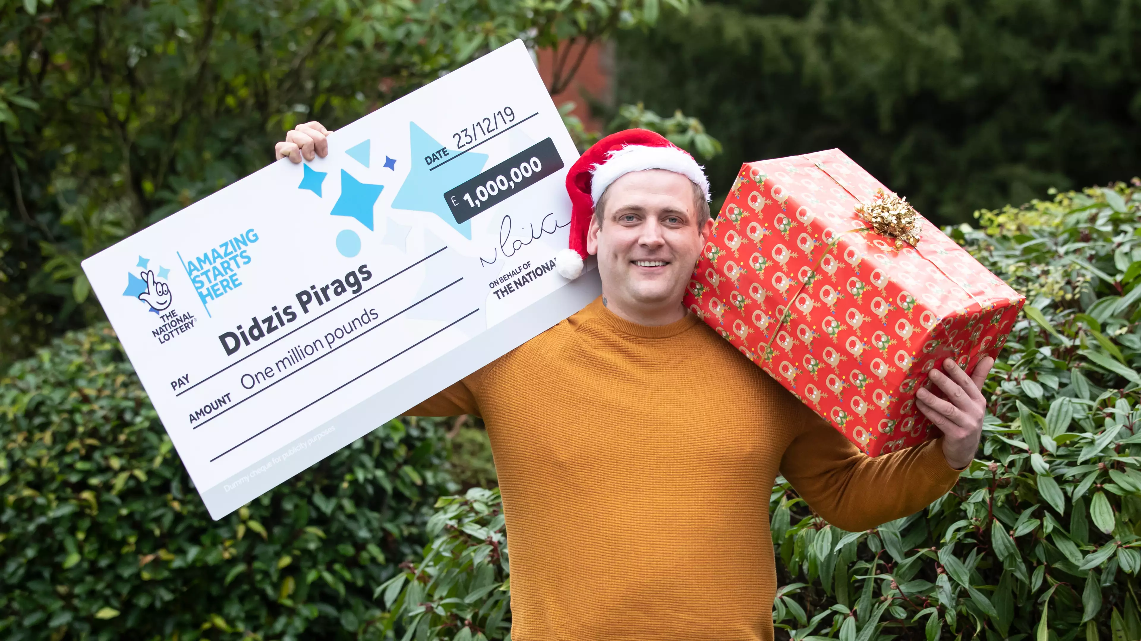 Chef Who Won £1m On Scratch Card Still Worked Christmas And Boxing Day 