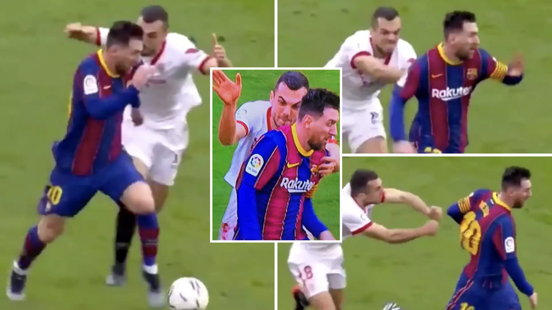 Joan Jordan’s Last-Ditch Effort To Stop Lionel Messi Hilariously Involved Him Trying To Grab His Shirt