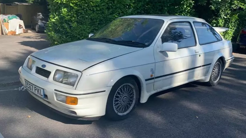 Ford Sierra Kept In Barn For 28 Years Sells At Auction For £80,000