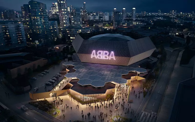 The ABBA Arena in London. (
