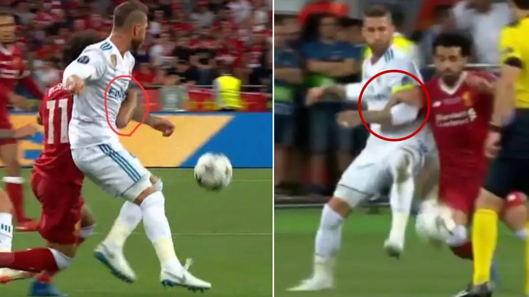 Was Mohamed Salah The One Who Locked Arms With Sergio Ramos?