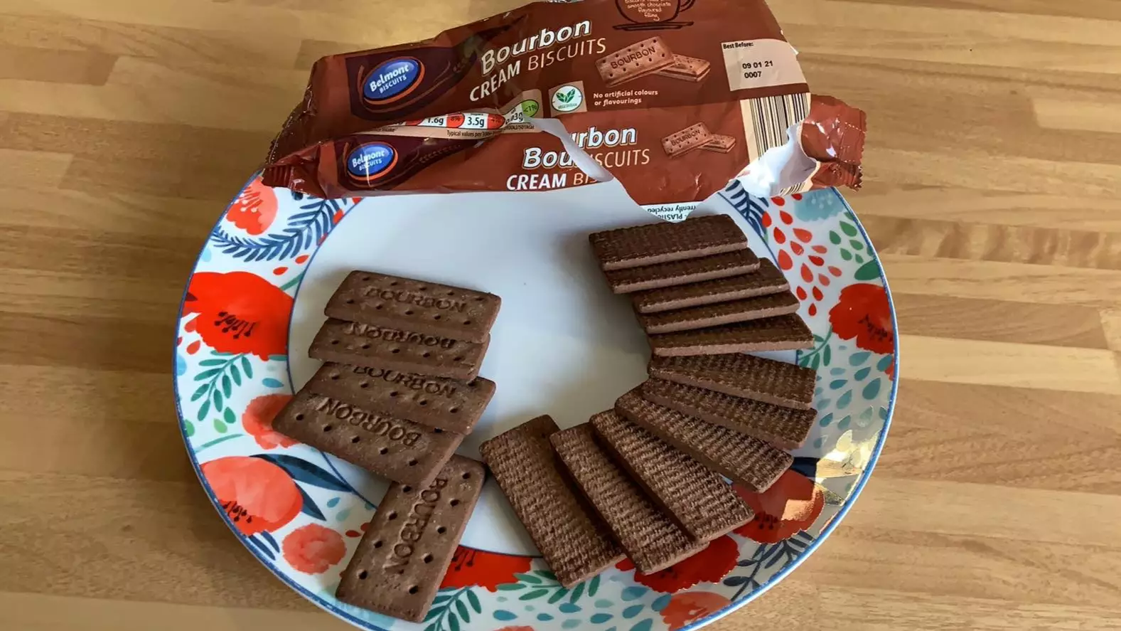 Mum Opens Aldi Bourbons To Find None Of Them Were Filled With Chocolate Cream