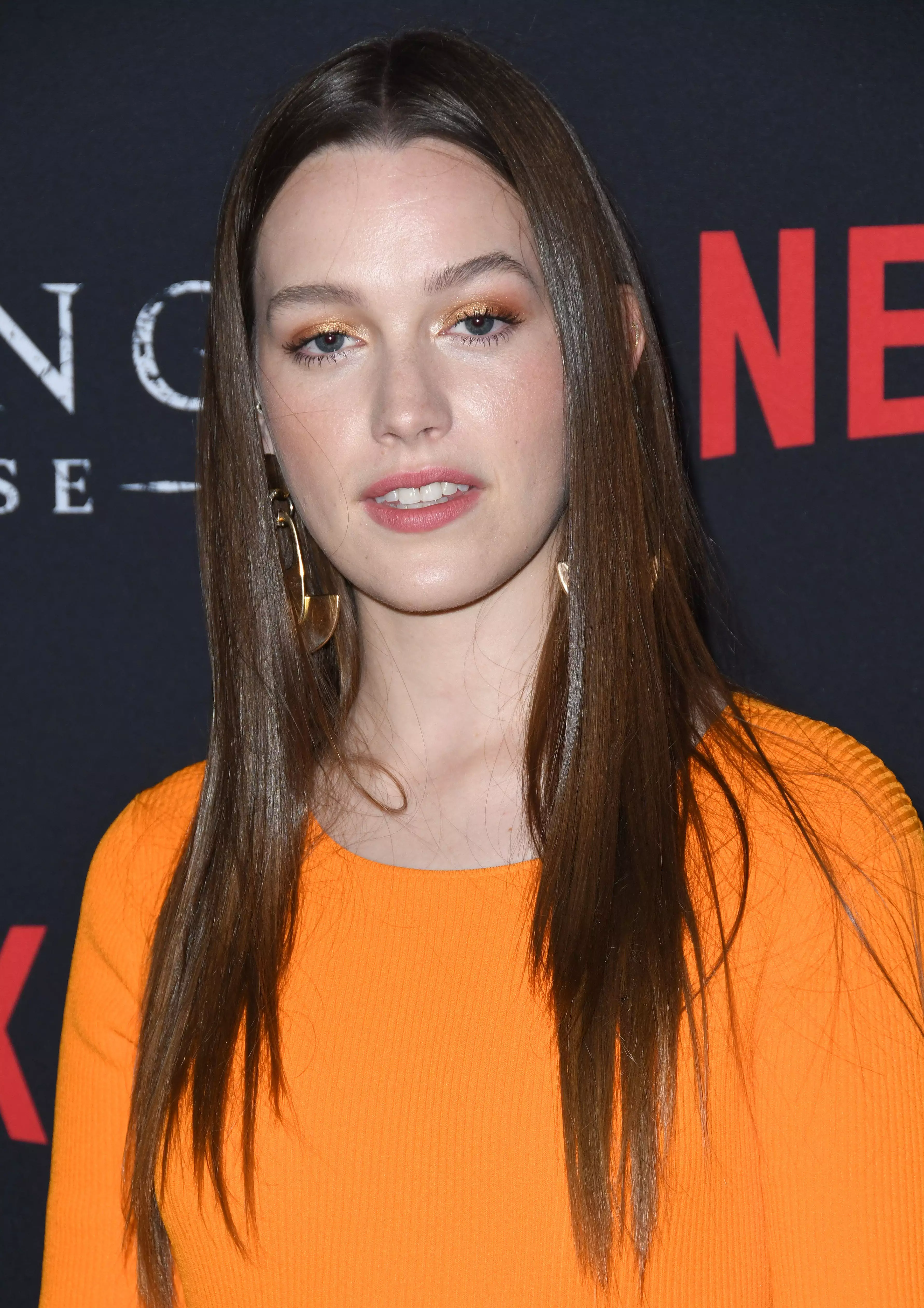 One of the key new characters is Victoria Pedretti playing Love Quinn. (