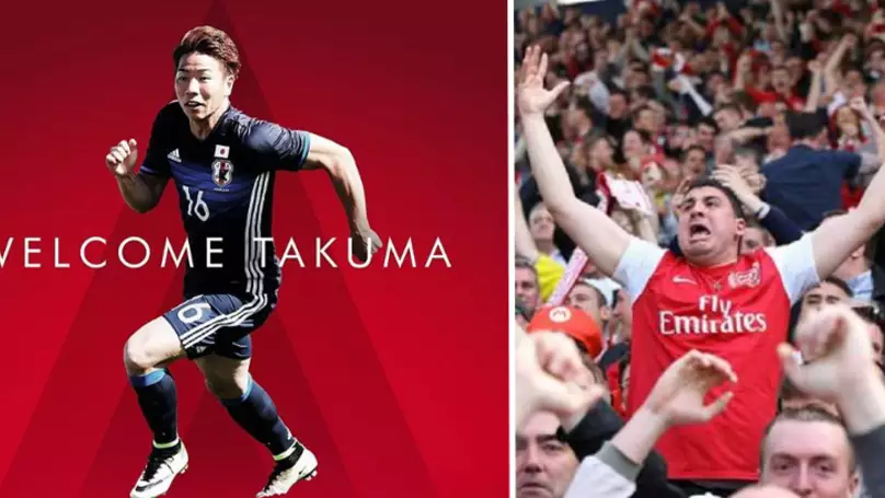 WATCH: Arsenal's Takuma Asano Gives Emotional Farewell Speech