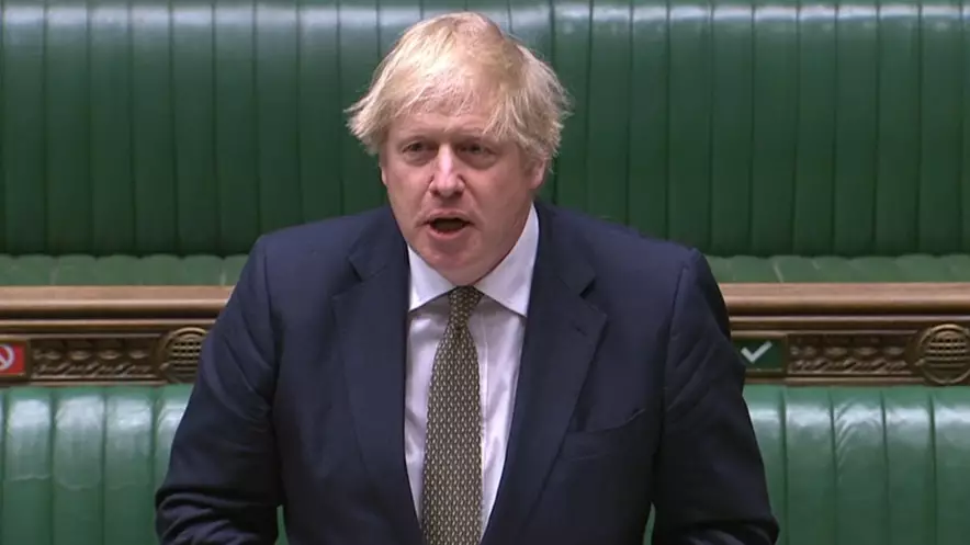 Boris made the comment in Prime Minister's Questions (