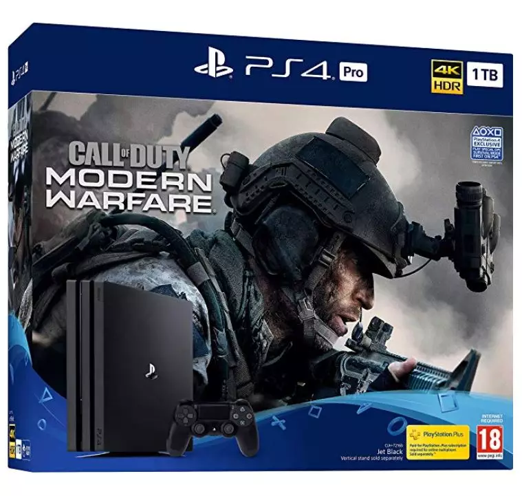 You can get the COD PS4 Bundle for £299.