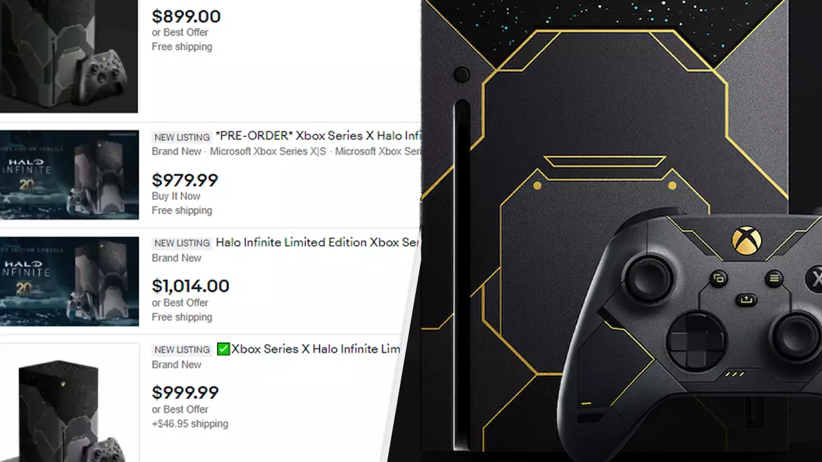 Jaw-Dropping Halo Xbox Series X Already Being Scalped For Ridiculous Amounts