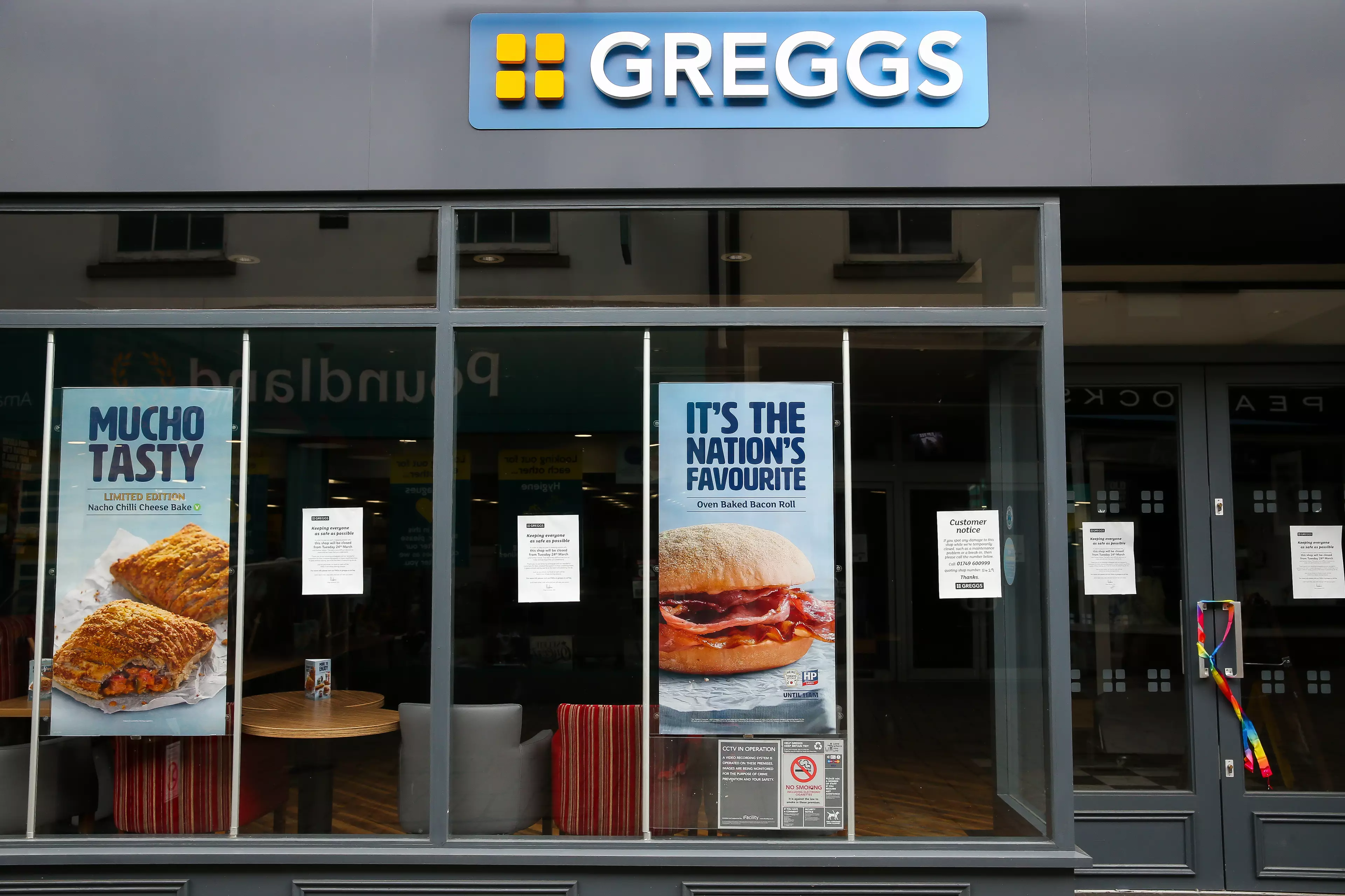 Some Greggs stores are reopening.