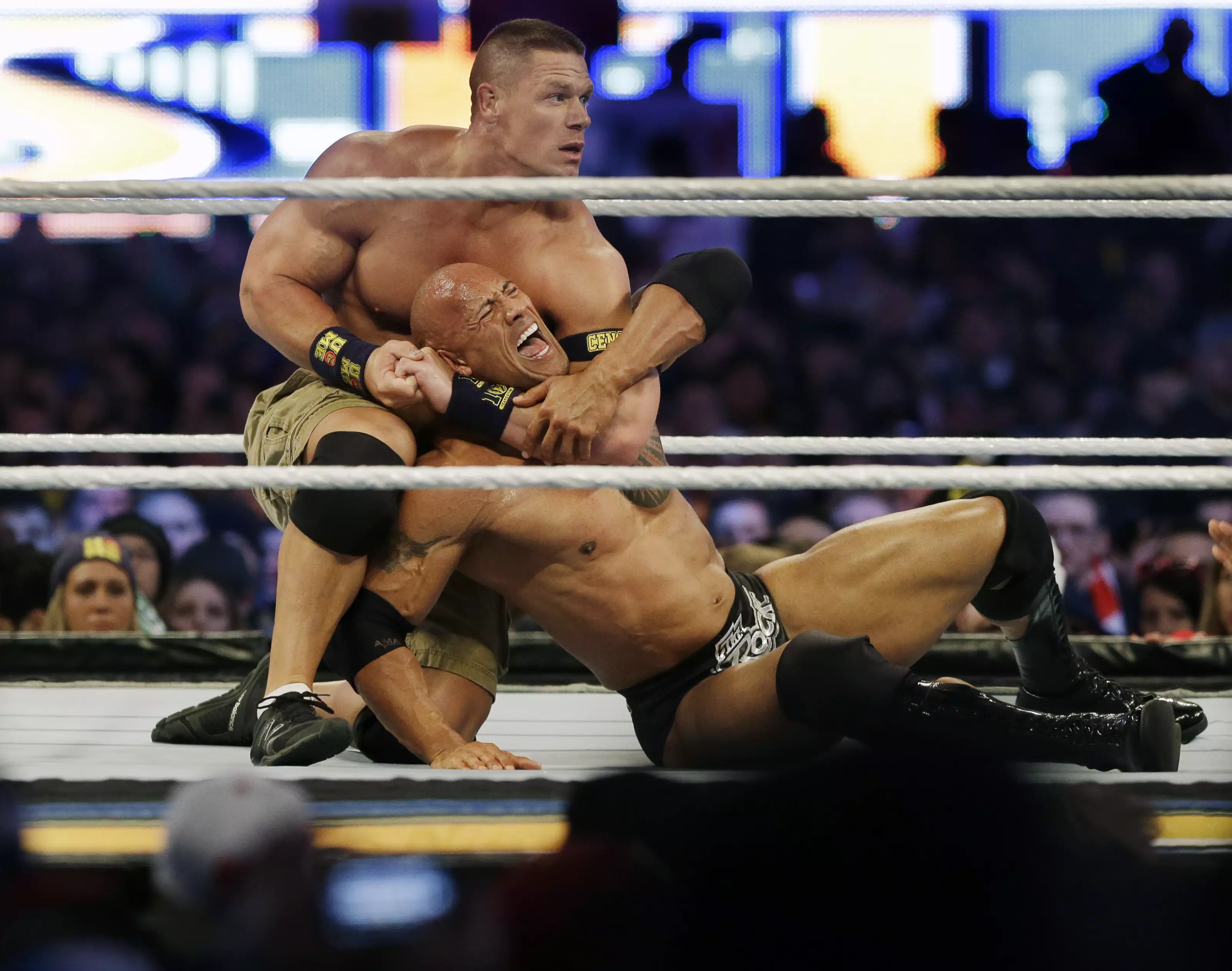 John Cena Reveals What He Told The Rock After Their Wrestlemania 29 Fight