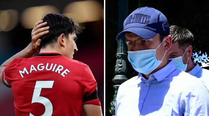 Harry Maguire Receives Suspended Jail Sentence For Aggravated Assault And Attempted Bribery