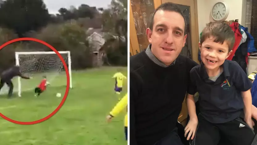 The Young Lad Pushed By His Father In Viral Video Is No Longer A Goalkeeper