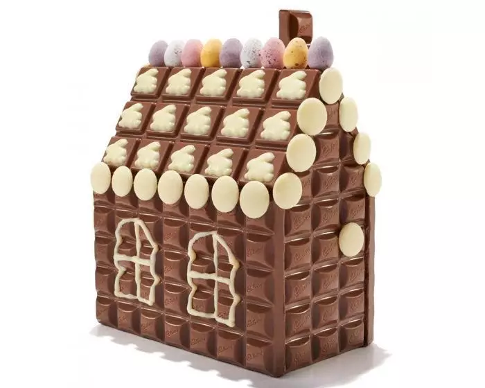 Decorate and build your Cadbury cottage yourself (