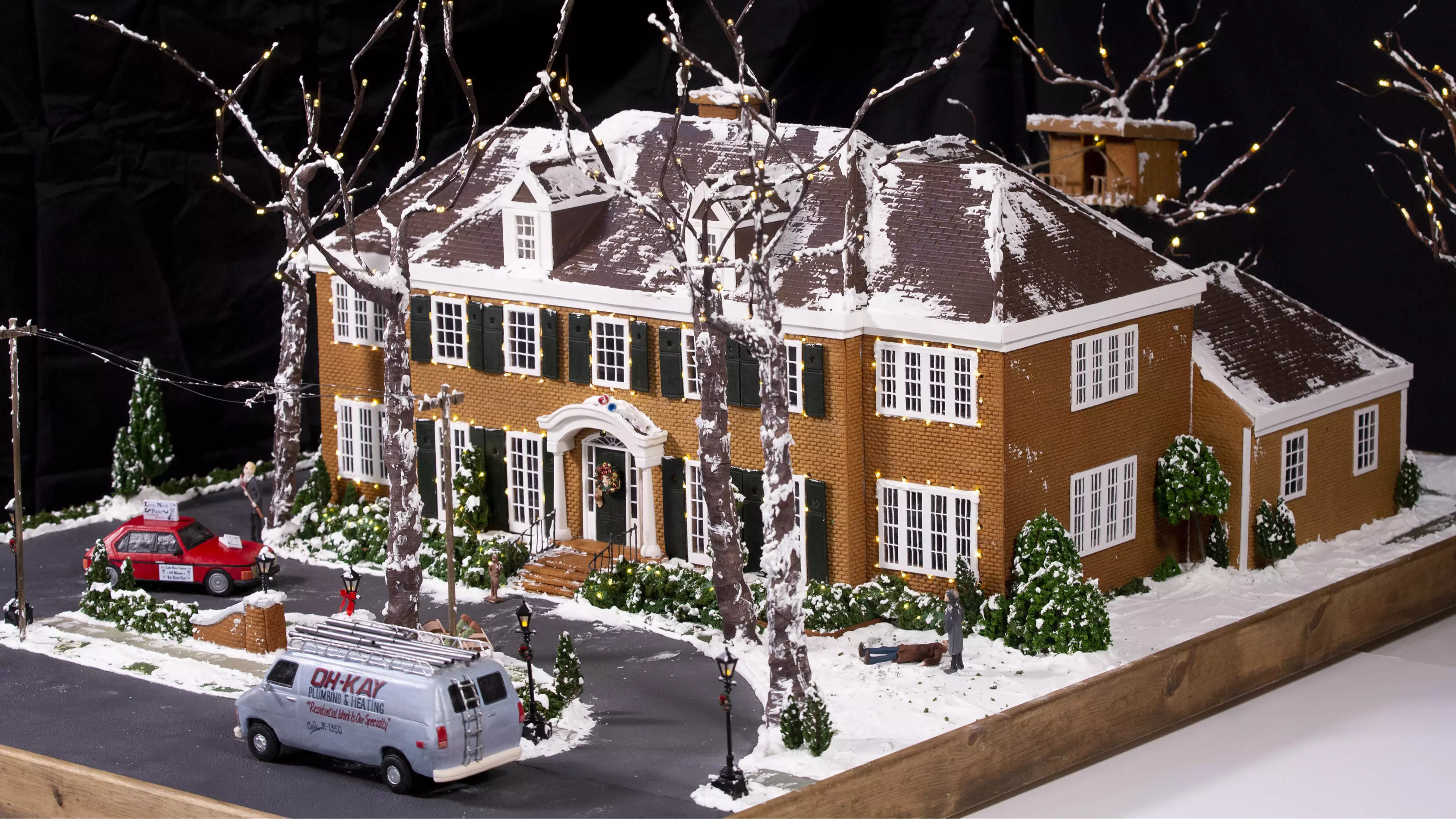 Home Alone House Recreated In Gingerbread To Mark 30th Anniversary