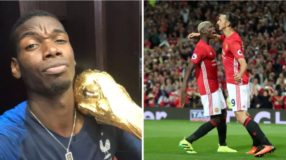 Zlatan Ibrahimovic's Post World Cup Message To Paul Pogba Sums Up His Tournament Perfectly