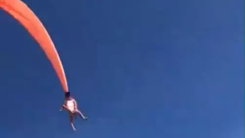 Little Girl Dragged Into The Air By Giant Kite 