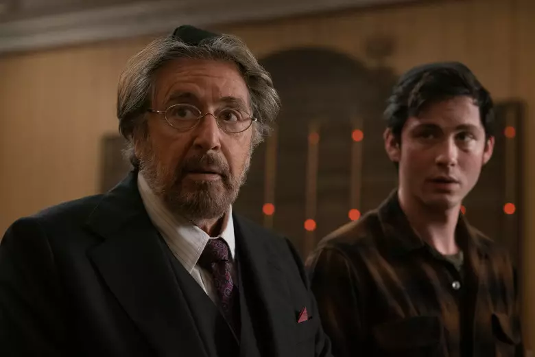 Pacino and Lerman are promoting 'Hunters'