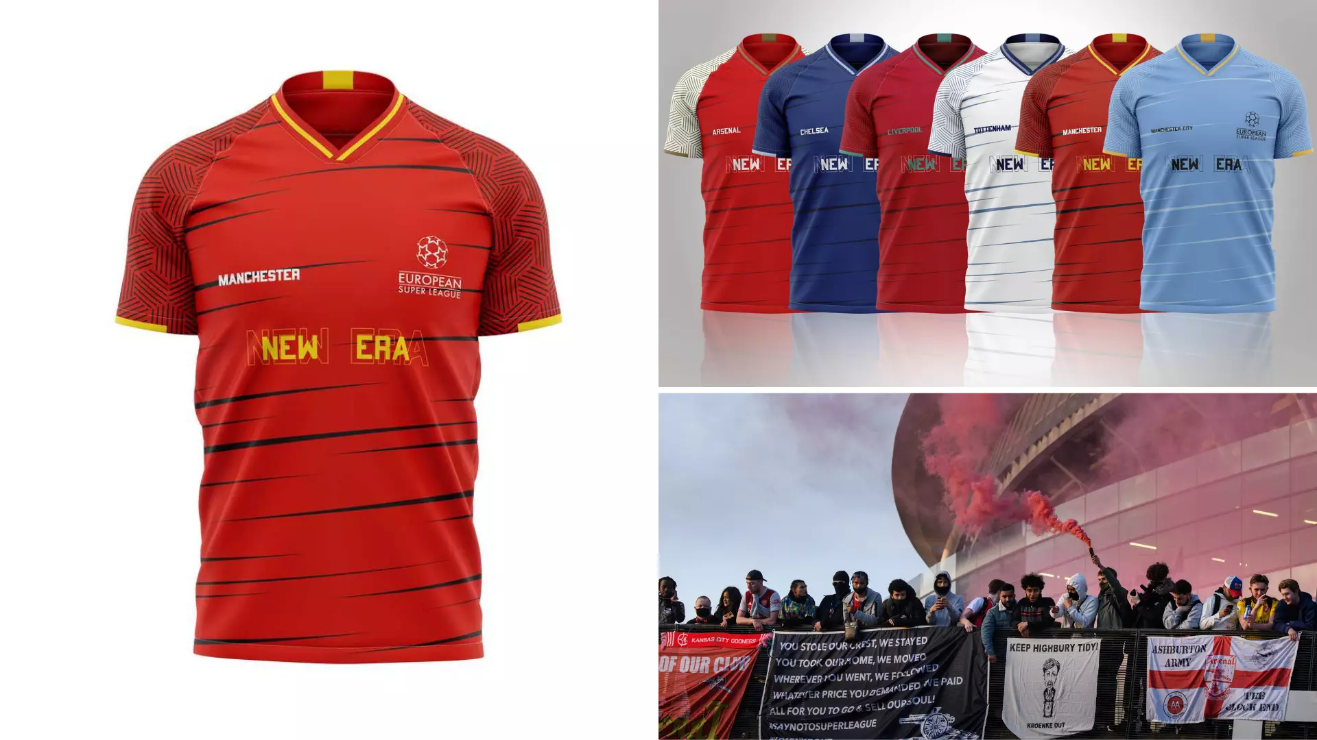 Thousands Of European Super League Shirts In The Bargain Bucket After Collapse