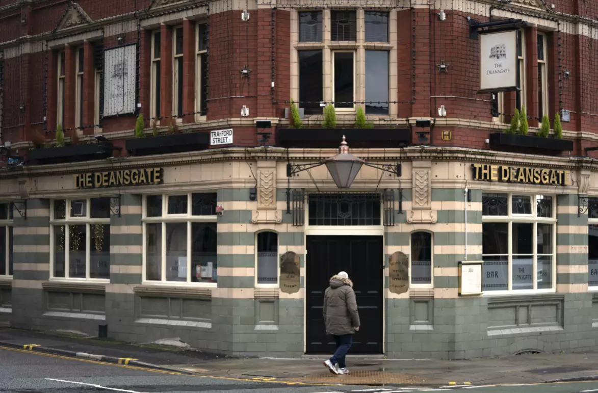 Pubs in tier three areas like Greater Manchester must remain closed.