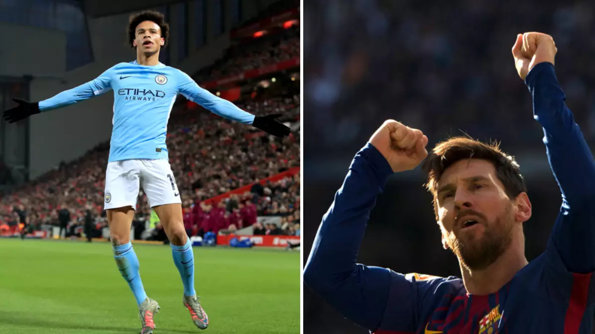 Leroy Sane Reveals The Three Players On Lionel Messi's Level