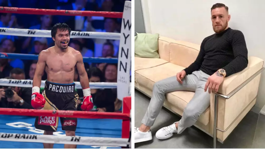 Manny Pacquiao Drops Hint Over Possible Conor McGregor Fight