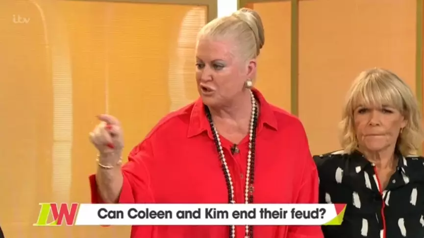 Kim Woodburn Storms Off Loose Women After Coleen Nolan Argument
