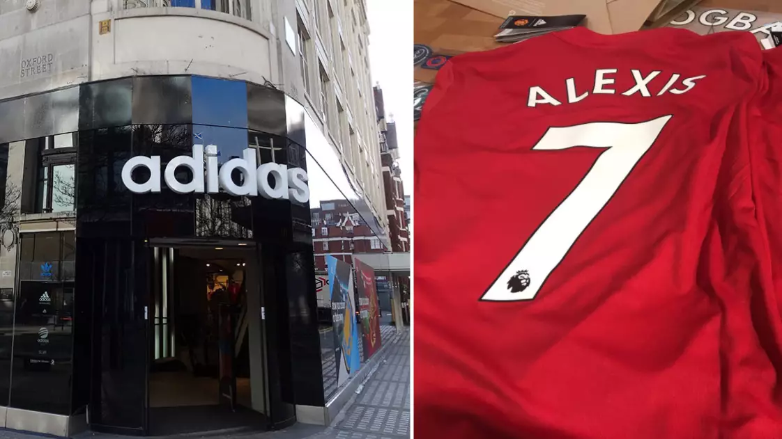 The Adidas Store In London Are Already Selling 'Alexis Number 7' Shirts 