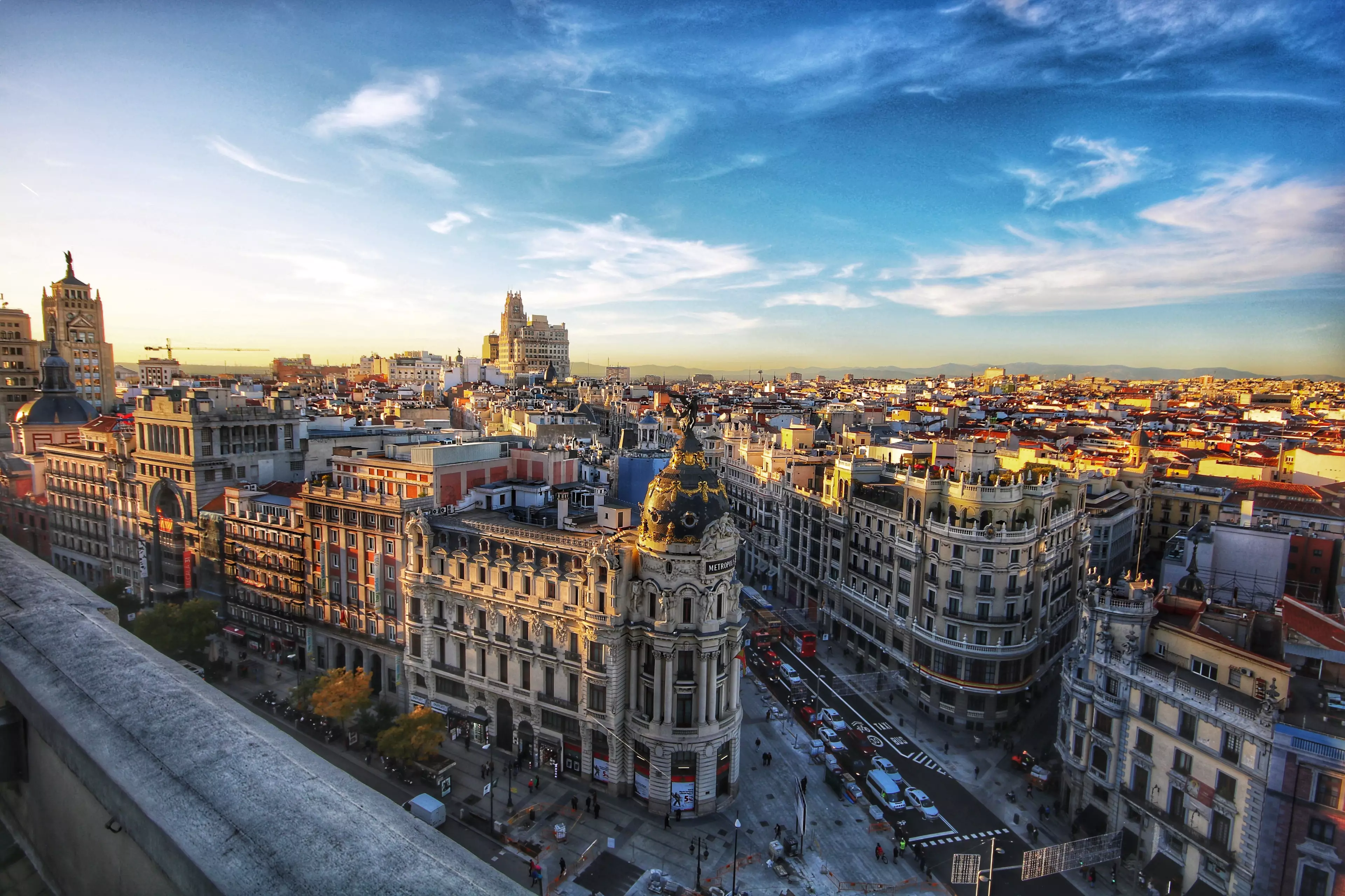 You can fly to Madrid one way for as little as £12.99 (