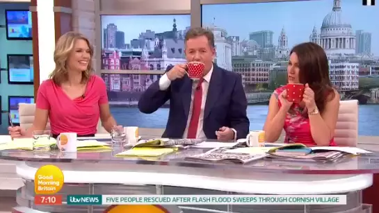 Piers Morgan Divides Viewers On How To Make The Perfect Cuppa