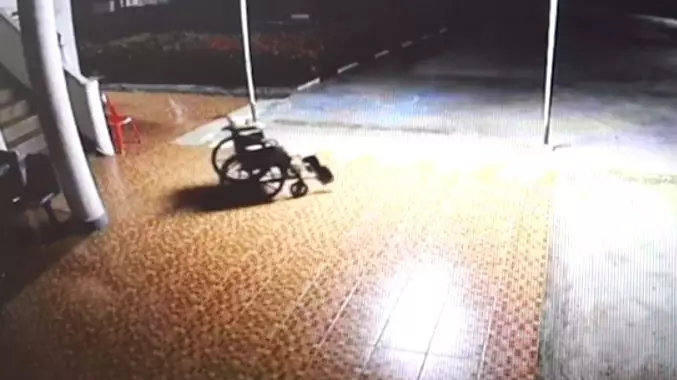 Ghost 'Caught Using His Old Wheelchair' In Creepy Footage From Hospital