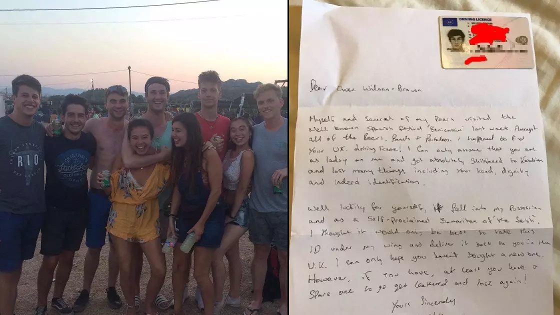 LAD Gets Lost ID Sent Back To Him With Incredible Letter 