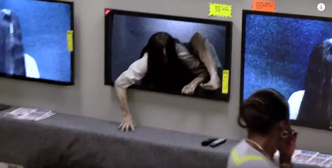 The Terrifying Girl From The Ring Pulls The Best Prank Ever
