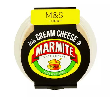 Marmite cream cheese launches today (