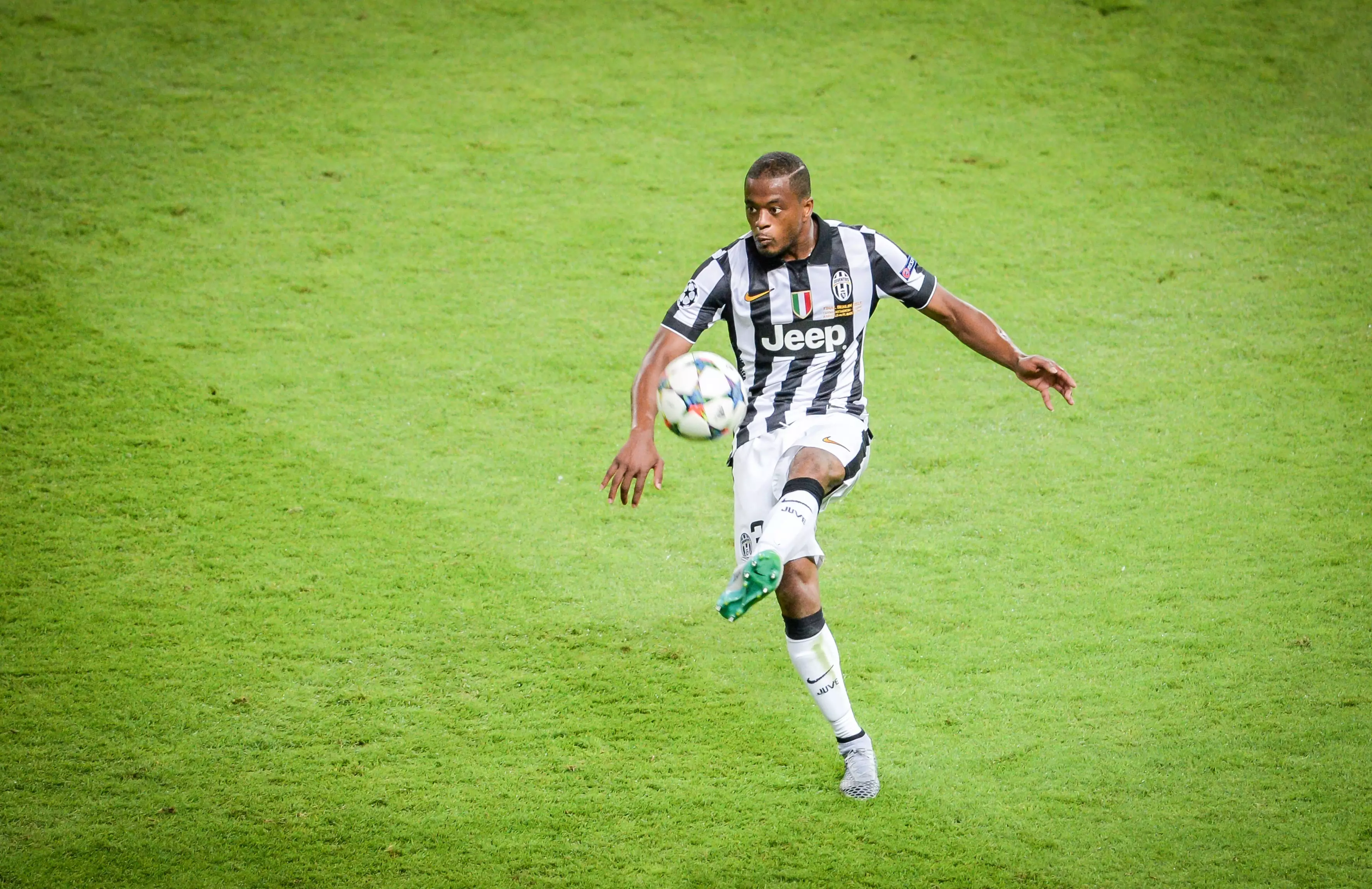 Evra reached a Champions League final with Juventus. Image: PA Images