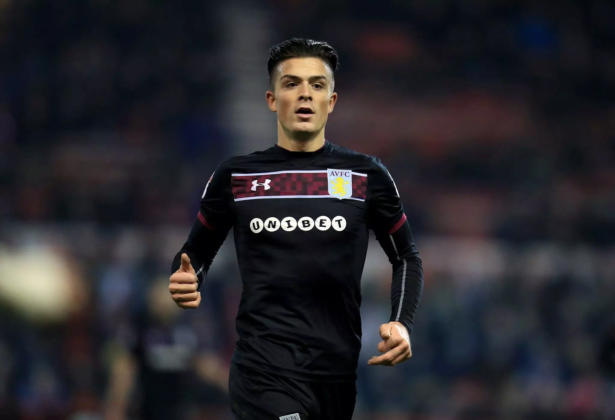 Grealish could be back in the Premier League whether or not Villa are. Image: PA Images