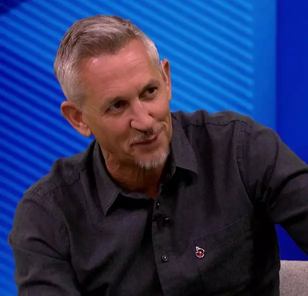 Gary Lineker on last night's Match of the Day.